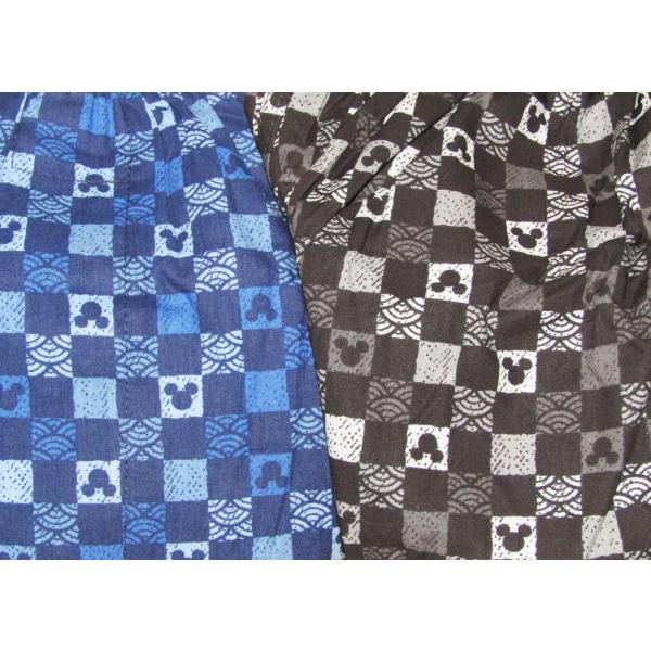 メンズトランクス　ディズニー　ミッキーマウス  S格子柄　２枚組1セット