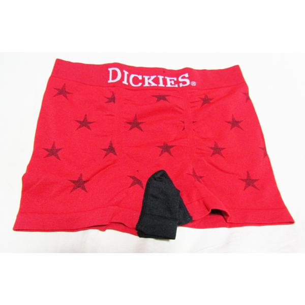 DICKIESメンズボクサーブリーフ赤 　総柄　 1枚