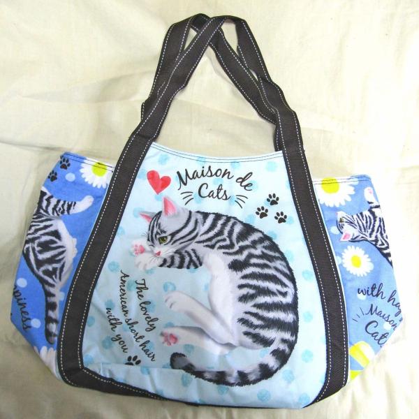 保冷トートバッグ　ネコ