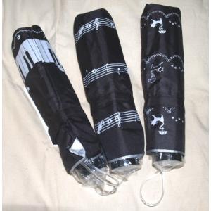 晴雨兼用ミニ折りたたみ傘　ネコ柄  　１本