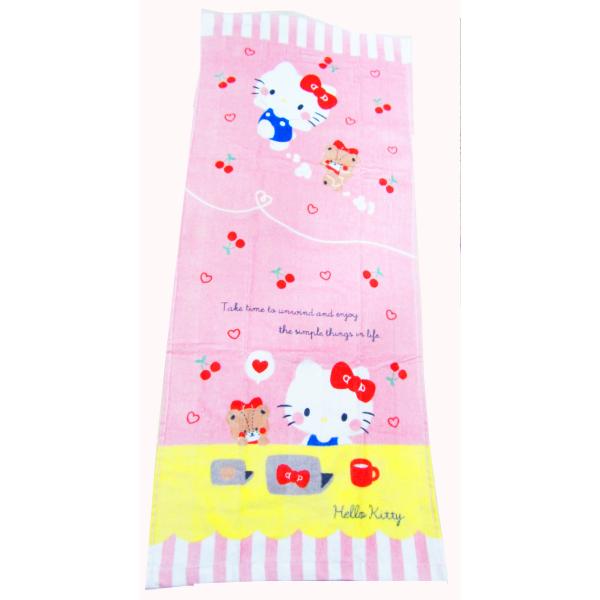 キティちゃんフェイスタオルC