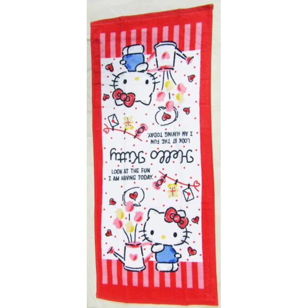 キティちゃんフェイスタオルG