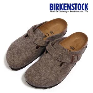 BIRKENSTOCK BOSTON/ボストン ファーライナー ブラウン BIRKENSTOCK（ビルケンシュトック） サンダル BOSTON/ボストン ファー
