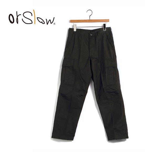 メンズ orSlow オアスロウ ヴィンテージフィット 6ポケット カーゴパンツ 品番：03-V52...