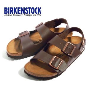 【父の日ギフト】レディース/メンズ/BIRKENSTOCK/ビルケンシュトック/Milano/ミラノ/品番：034701(幅広)/034703(幅狭)/ダークブラウン/サンダル｜star-bars