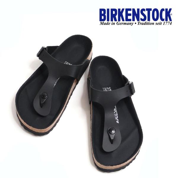メンズ レディース BIRKENSTOCK ビルケンシュトック Gizeh Triple Black...