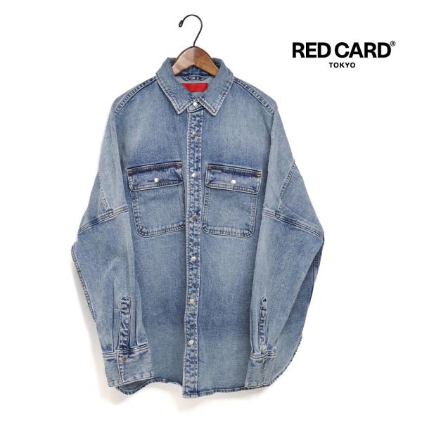レディース RED CARD TOKYO レッドカードトーキョー Malibu マリブ デニムシャツ...