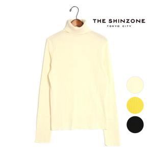 レディース/THE SHINZONE/ザ シンゾーン/ハイネックリブロングTシャツ/品番：19SMSCU05/2023秋冬【1点までメール便可】｜star-bars