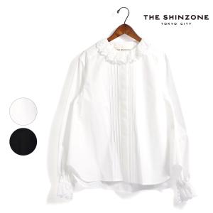 レディース/THE SHINZONE/ザシンゾーン/LACE COLLOR BLOUSE/レースカラーブラウス/品番:23SMSBL06/2023春夏｜star-bars