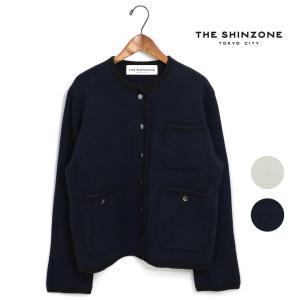 レディース/THE SHINZONE/ザシンゾーン/KNIT JACKET/ニットジャケット/品番:24SMSJK02/2024春夏｜star-bars