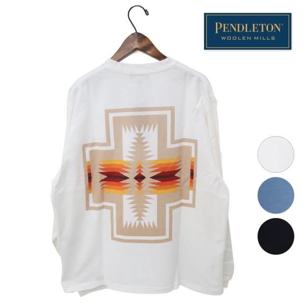 ☆レディース PENDLETON ペンドルトン バックプリントロングスリーブT 品番：4475-70...