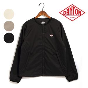 *レディース/DANTON/ダントン/ノーカラーインサレーションジャケット/プリマロフト/インナー/品番：DT-A0110SBT