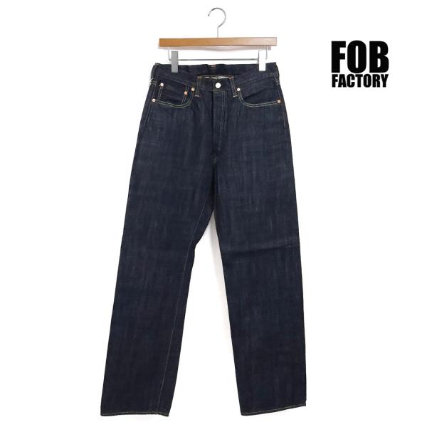 メンズ FOB FACTORY エフオービー ファクトリーSELVEDGE STRAIGHT 5P ...
