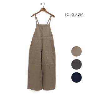 【母の日ギフト】レディース/LE GLAZIK/ルグラジック/コットン サロペットパンツ/品番：LG-E0045LPC/2024春夏｜star-bars