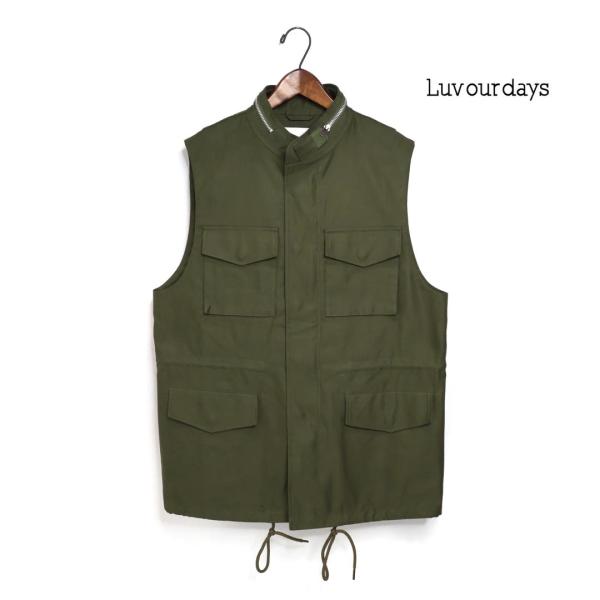☆レディース LUV OUR DAYS ラブアワーデイズ M65ベスト 品番:LV-JK5101【S...