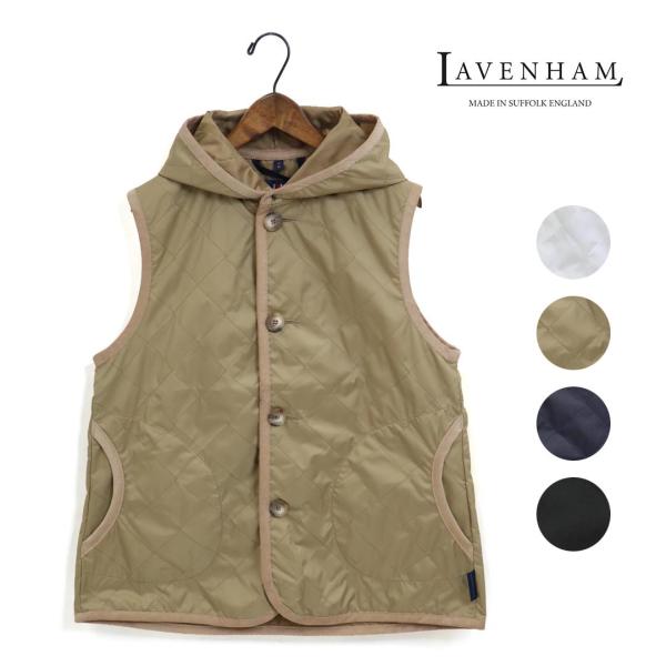 ☆レディース LAVENHAM ラベンハム Unwadded Barton キルティングベスト 品番...