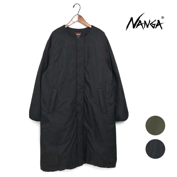 レディース NANGA ナンガ ノーカラーダウンコート 品番：ND2442-1C600