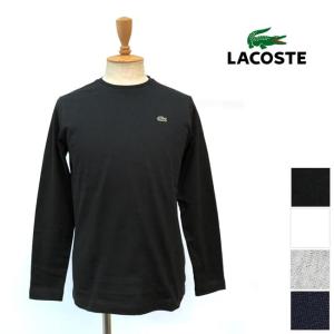 【父の日ギフト】ユニセックス/LACOSTE/ラコステ/クルーネック長袖Tシャツ/品番：TH350EM｜star-bars