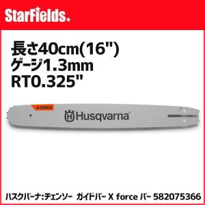 ハスクバーナ ガイドバー バー X-Force 13 .325" 1.3mm PIXEL SM 製品番号： 582 07 5356｜star-fields