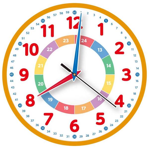 アーテック Artec MiraTOY 4ステップラーニングクロック No.21800