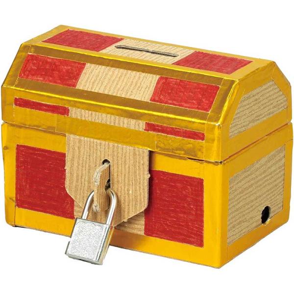 アーテック 光る！リアルトレジャー貯金箱 No.58507