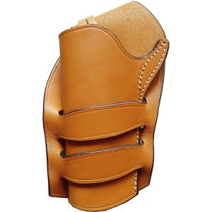 イーストエー ウエスタンガンベルト 牛革製 ブラウン Lサイズ No.060-L