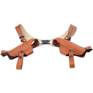 イーストA 革 片側ショルダー ホルスター リボルバー 6〜6.5インチ 用