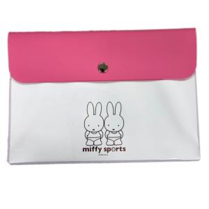 ミッフィー バイカラーエンベロープケース miffy sports ピンク｜star-gate