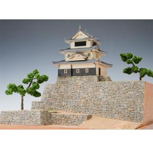 ウッディジョー 木製建築模型 1/150 駿府城 : エアガン ホビーのスター