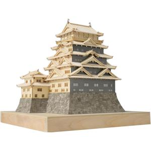 ウッディジョー 木製建築模型 1/150 駿府城 : エアガン ホビーのスター
