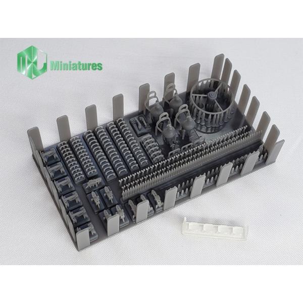 MJミニチュア 1/35 WWII アメリカ陸軍 M3/M16ハーフトラック ディテールアップセット...