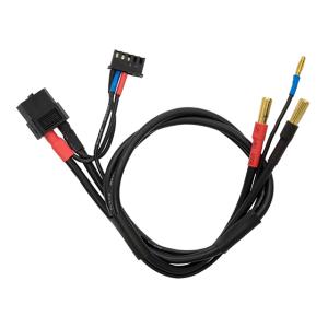 ハイテック XT60⇒角型リポ充電ケーブル(ヨーロピアン) バランスコード一体型 HMJ464