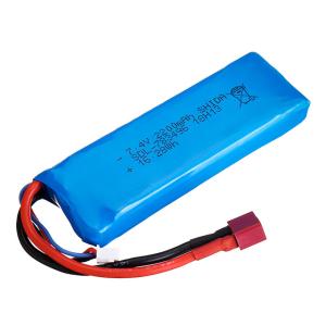 ハイテック WLtoysスペアパーツ 7.4V 2200mAh Li-Po T型 Explorer/...