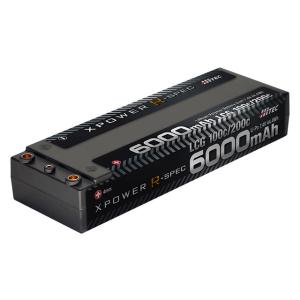 ハイテック Li-Poバッテリー エックスパワー Rスペック 7.4V 6000mAh LCG 10...