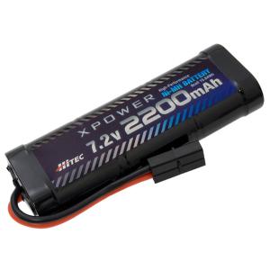 ハイテック ニッケル水素バッテリー エックスパワー 7.2V 2200mAh タミヤタイプコネクター