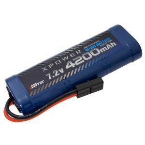 ハイテック ニッケル水素バッテリー エックスパワー 7.2V 4200mAh タミヤタイプコネクター