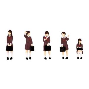 PLUM 1/80 塗装済完成品 超ミニフィギュア7 あの日のセーラー服セット2