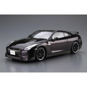 アオシマ プラモデル 1/24 ザ・モデルカー No.35 ニッサン R35 GT-R Spec-V...