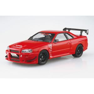 アオシマ プラモデル 1/24 ザ・チューンドカー No.71 MCR BNR34 スカイライン GT-R '02 ニッサン｜star-gate