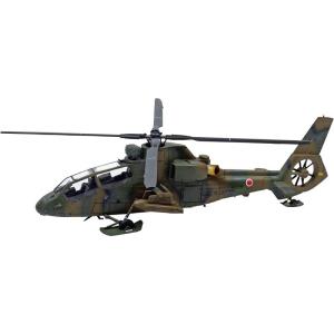 アオシマ プラモデル 1/72 航空機 No.11 陸上自衛隊 観測ヘリコプター OH-1&トーイングトラクターセット｜star-gate