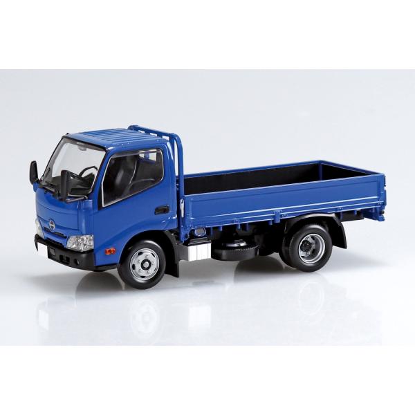 アオシマ プラモデル 1/32 楽プラ スナップキット No.23-BE 日野 デュトロ 平ボデー ...