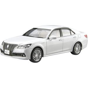 アオシマ プラモデル 1/24 ザ・モデルカー No.121 トヨタ GRS210/AWS210 クラウン ロイヤルサルーンG '15｜star-gate