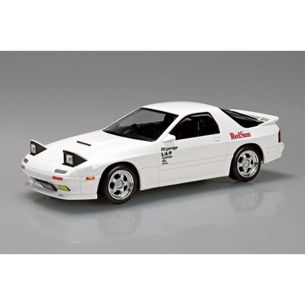 アオシマ プラモデル 1/32 楽プラ スナップキット No.CM-3 頭文字D 涼介のFC