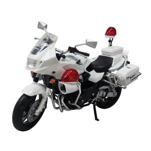 アオシマ プラモデル 1/12 完成品ダイキャストバイク Honda CB1300P 白バイ｜star-gate