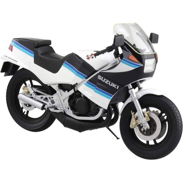 SKYNET 1/12 完成品バイク SUZUKI RG250Γ ブルー×ホワイト