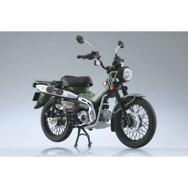 SKYNET 1/12 完成品バイク Honda CT125 ハンターカブ パールオーガニックグリー...