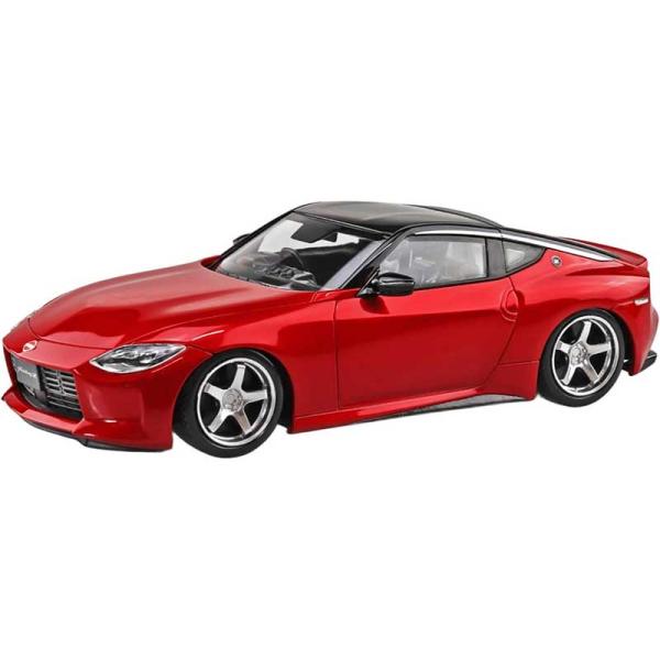 アオシマ プラモデル 1/32 楽プラ スナップキット No.17CU-CR ニッサン RZ34 フ...