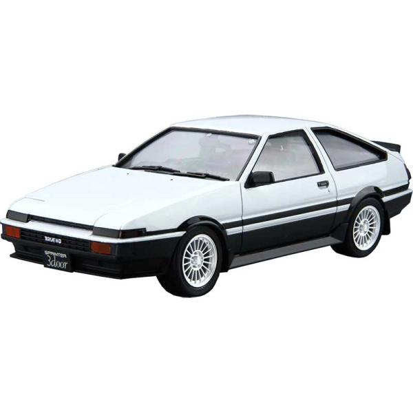アオシマ プラモデル 1/24 ザ・モデルカー No.5 トヨタ AE86 スプリンタートレノGT-...