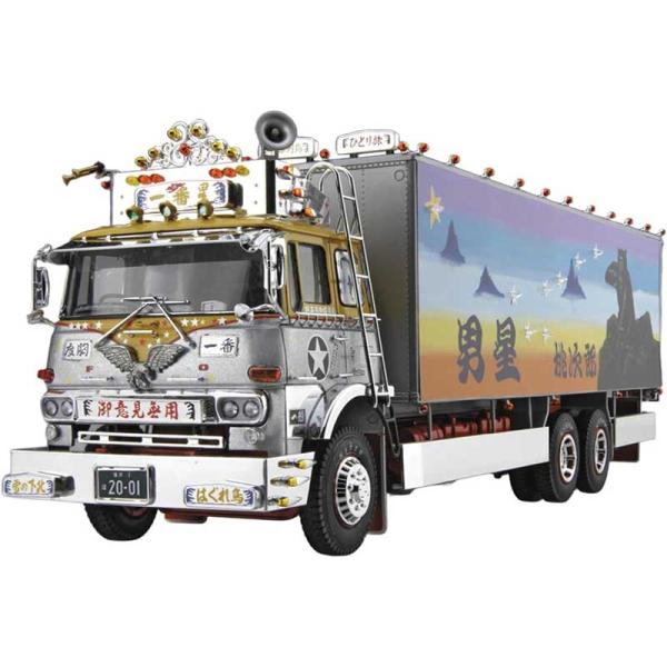 アオシマ プラモデル 1/32 トラック野郎 No.01 一番星 御意見無用