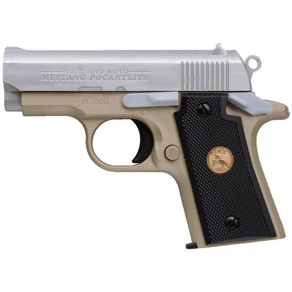 クラウンモデル ハイランクエアーコッキングガン コルト マスタング シルバー